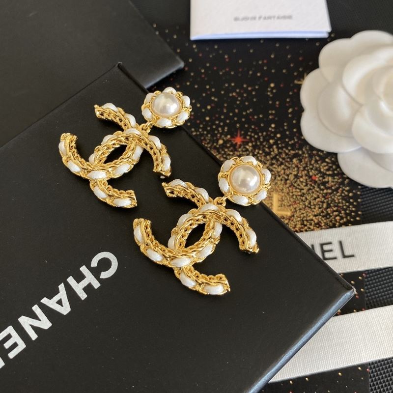 Ch*el earrings